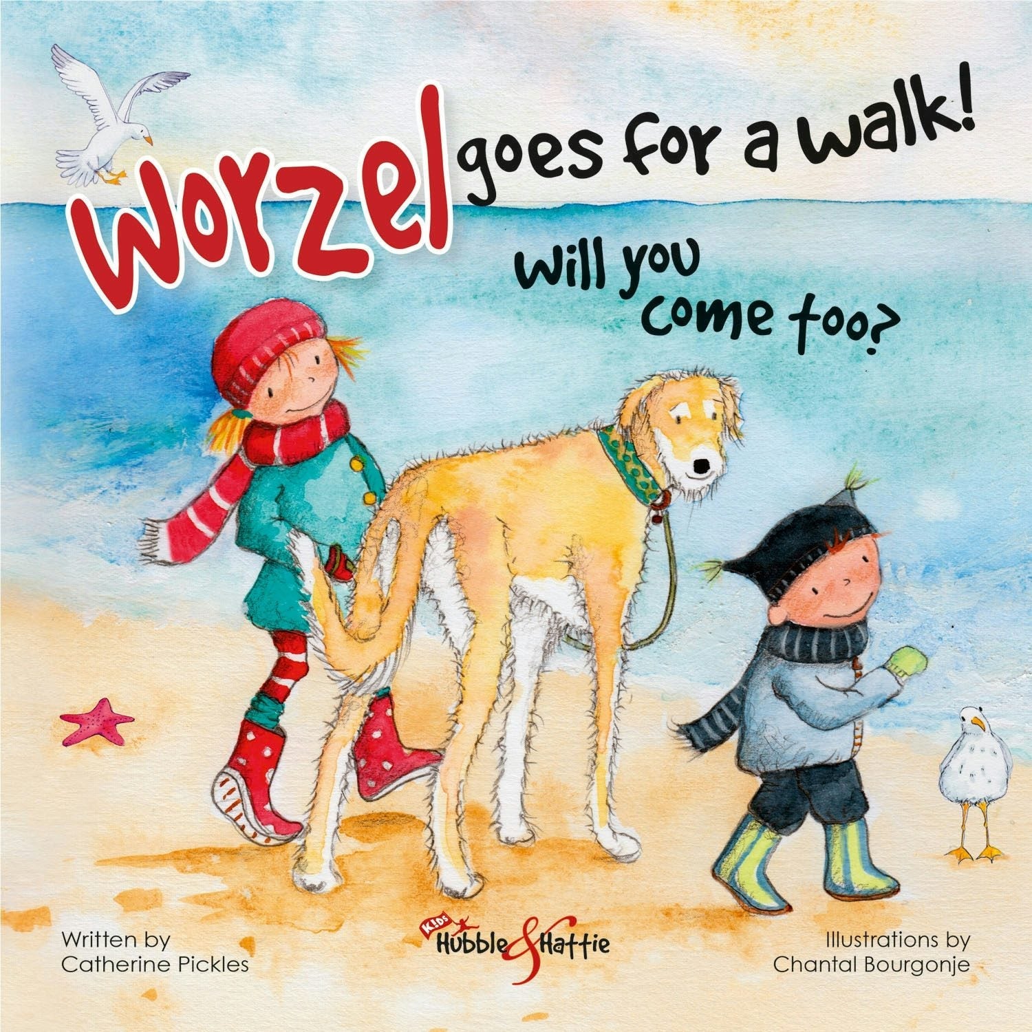 Book cover image for Worzel goes for a walk! Will you come too? ISBN: 9781787114869
